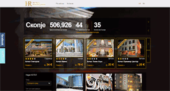 Desktop Screenshot of hotelimakedonija.com.mk